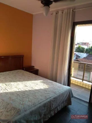 Imagem Apartamento Condomínio Bento Quirinocom 2 dormitórios à venda, 70 m² por R$ 297 - Balneário Cidade Atlântica - Guarujá/SP