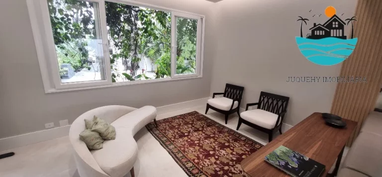 Imagem Casa Temporada Juquehy em Condomínio - com 5 suítes, 1 térrea, 3 vagas, piscina privativa, 150m da praia - Max. 10 pessoas | Juquehy Imobiliária