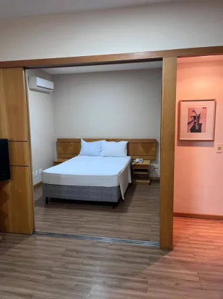 Imagem Flat para venda tem 31 metros quadrados com 1 quarto em Jardim Paulista