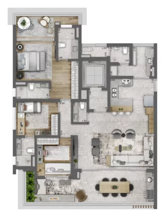 Imagem APARTAMENTO RESIDENCIAL em São Paulo - SP, Campo Belo