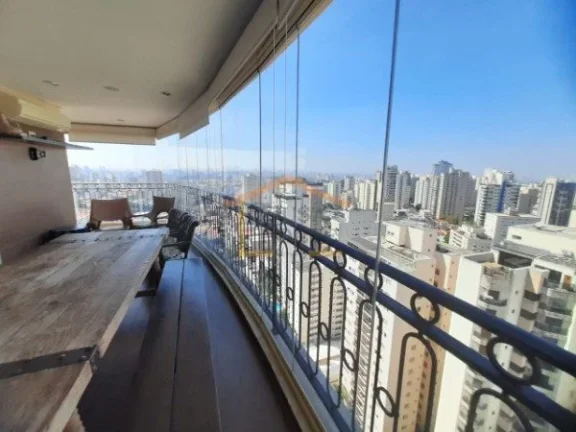 Imagem Apartamento alto padrão, 3 dormitórios, sendo 3 suítes, 1 delas máster; todas com sacada, sala a...