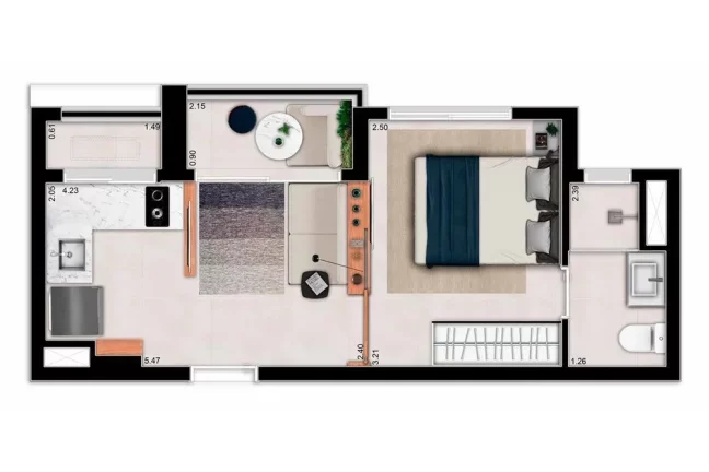 Imagem APARTAMENTO RESIDENCIAL em São Paulo - SP, Santa Cecília