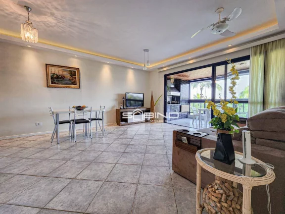 Imagem Apartamento para locação, com 3 Dormitórios 1 suíte 103 m² área, acomoda até 7 Pessoas - Riviera de São Lourenço - Bertioga SP