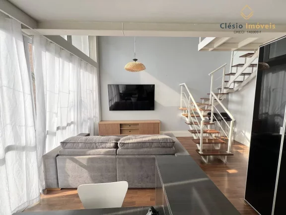 Imagem Duplex 1 Quarto | 2 Vagas | Varanda | 65m² Útil | Berrini - SP