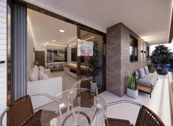 Imagem Apartamento de 3 Quartos, novo à venda na Praia de Manaíra