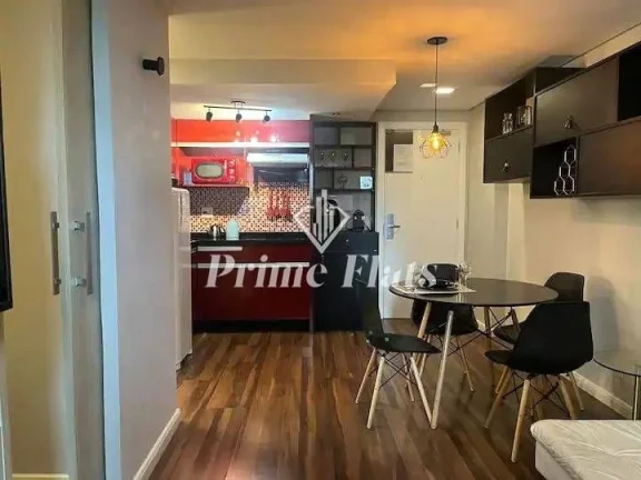 Imagem Flat disponível para locação no Adagio São Paulo Moema, com 39m² 1 dormitório e 1 vaga de garagem