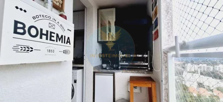 Imagem Apartamento mobiliado na Granja Viana com lazer completo