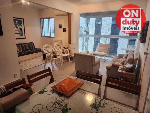 Imagem Apartamento com 3 dormitórios à venda, 100 m² por R$ 930.000,00 - Vila Luis Antônio - Guarujá/SP