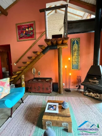 Imagem Casa Maravilhosa Estilo Oriental Rústico próximo Cachoeira do Simão