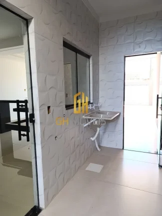 Imagem CA1603Linda casa nova com 3 quartos sendo 1 suíte no Jardim Miramar A casa possui - 3 quartos sendo...