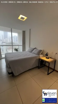Imagem Apartamento à venda na Barra, Expresso 2222, 1 Quarto, Porteira Fechada, Vista Cristo e Piscina no Roof Top euma vaga