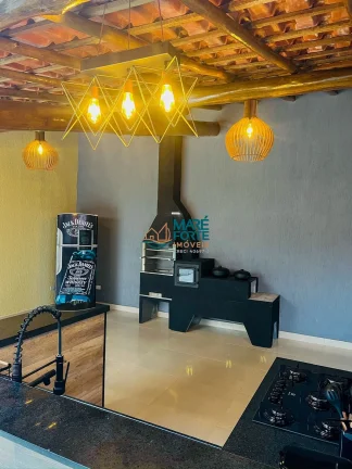 Imagem LINDA CASA ASSOBRADADA COM ÁREA DE LAZER E HIDROMASSAGEM NO ITAGUÁ!