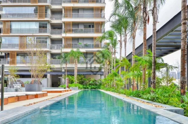 Imagem Apartamento Brooklin pronto para morar andar alto vista livre