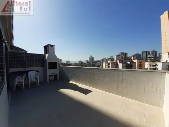 Imagem Cobertura Duplex na Guilhermina, Praia Grande-SP: 4 quartos, 2 suítes, 2 salas, 3 banheiros, 2 vagas, 258m². Aproveite!