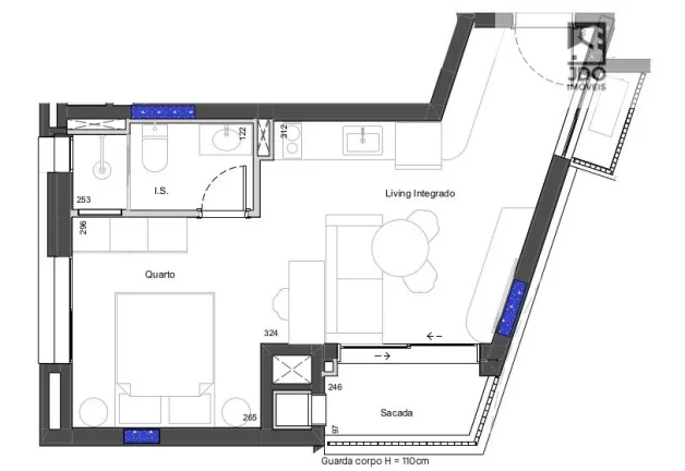 Imagem Apartamento a Venda no bairro Mercês - Curitiba, PR