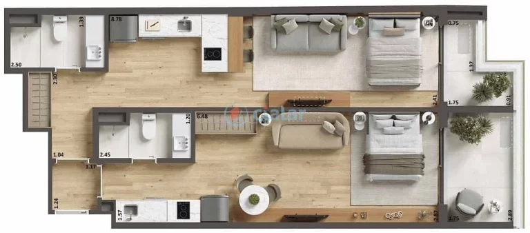 Imagem Studio à venda 1 Quarto 39.49M Ipanema Rio de Janeiro - RJ | Be in Rio Barão da Torre Imagem Studio à venda 1 Quarto 39.49M Ipanema Rio de Janeiro - RJ | Be in Rio Barão da Torre