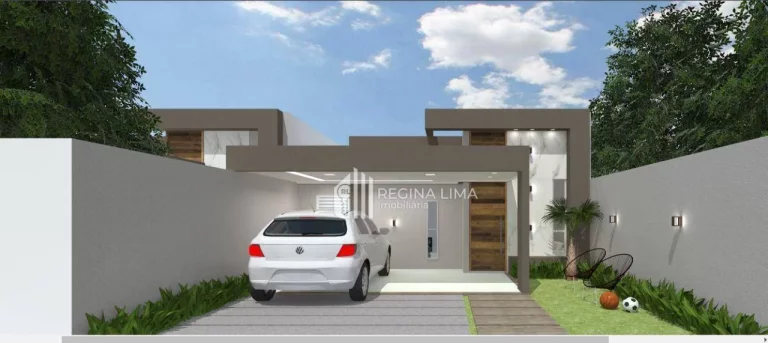 Imagem Casa PREMIUM em construção, 3 dormitórios à venda por R$ 345.000,00 - VIVENDAS DO ALVORADA RESIDENCE - Parque Alvorada - Timon/MA