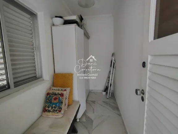Imagem Apartamento com linda vista para o mar em Guarujá-SP, no Morro do Maluf: 3 quartos, 2 suítes, 2 salas, 3 banheiros, 1 vaga de garagem, 142m².