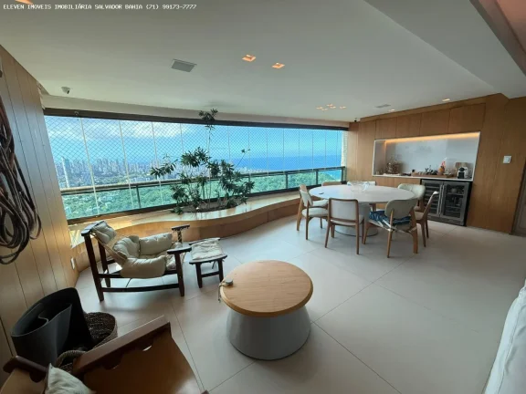 Imagem APARTAMENTO  NO TERRAZZO SAN LÁZZARO, ALTO PADRÃO, DECORADO, ÁREA PRIVATIVA DE 210M², NASCENTE, ANDAR ALTÍSSIMO, VISTA PANORÂMICA, 3 SUÍTES MASTER COM CLOSET,