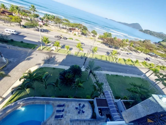 Imagem Apartamento cobertura duplex frente mar com 4 dormitórios, 310 m²