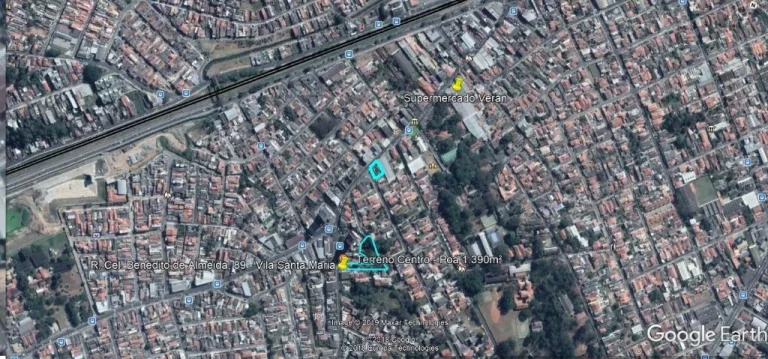 Imagem Terreno à venda, 1390 m² por R$ 2.000.000,00 - Centro - Poá/SP