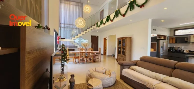 Imagem Casa em Condomínio de Luxo à Venda em Ribeirão Preto-SP, Bairro Terras de Florença 350m² de Área