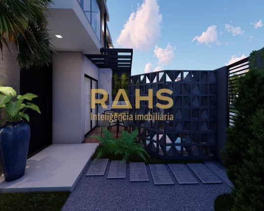 Imagem Sobrado de Esquina Alto padrão em Construção a venda com 151,93 m² de área construída, 2 suít...