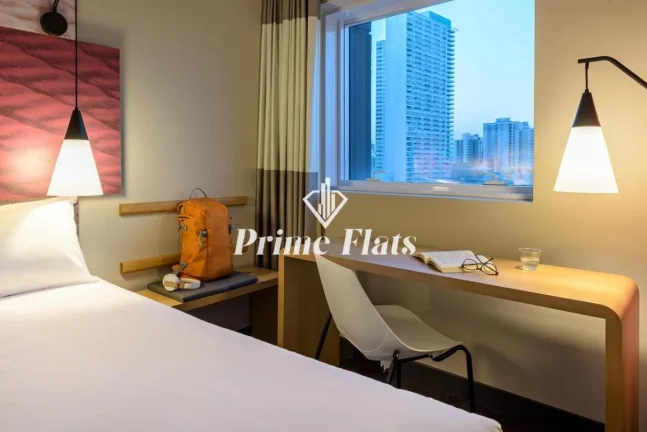 Imagem Flat disponível para venda no Ibis São Bernardo do Campo, com 19m², 1 dormitório e 1 vaga