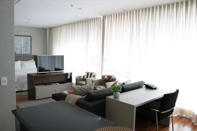 Imagem Flat disponível para locação no FL Residence, com 62m², 1 dormitório e 1 vaga de garagem