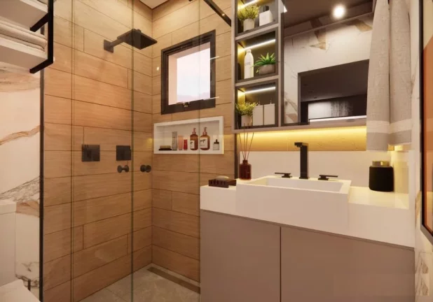 Imagem Apartamento com 2 dormitórios à venda, 64 m² por R$ 310.000,00 - Caxangá - Suzano/SP