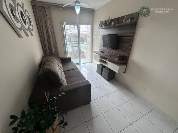 Imagem Apartamento com 1 dormitório à venda, 51 m² por R$ 409.000 - Aviação - Praia Grande/SP