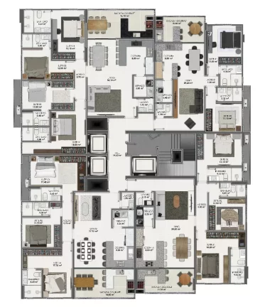 Imagem Apartamento à venda no bairro Meia Praia - Itapema/SC