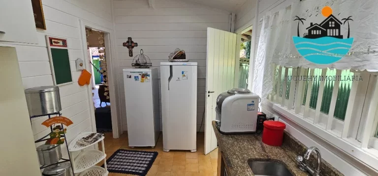 Imagem Casas para Alugar Temporada Juquehy - lado direito da praia, piscina e churrasqueira, 2 vagas 3 dorm,1 suíte, máx. 10 pessoas | Juquehy Imobiliária