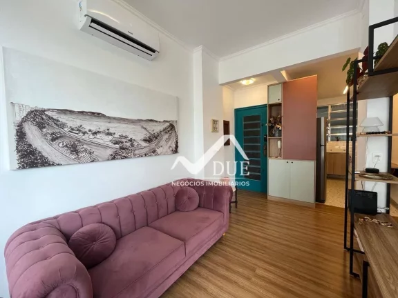 Imagem Apartamento com 1 dormitório à venda, 42 m² por R$ 532.000,00 - Boqueirão - Santos/SP