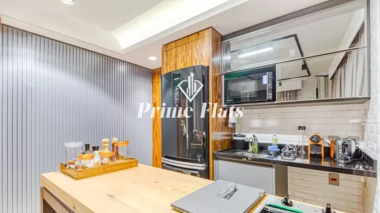 Imagem Flat disponível para locação no Cyrela by Pininfarina no Itaim Bibi, com 49m², 1 dormitório e 1 vaga