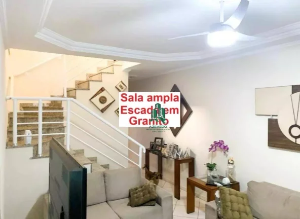 Imagem Sobrado com 3 dormitórios à venda, 134 m² por R$ 689.000,00 - Jardim Santa Cecília - Guarulhos/SP