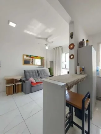 Imagem Apartamento mobiliado com 2 dormitórios e 1 vaga em condomínio fechado no Rio Pequeno em Camboriú
