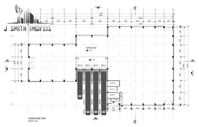 Imagem GALPÃO LOGÍSTICO, novo, AC. 3.356m² - ROD. REGIS BITTENCOURT.
