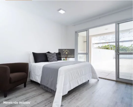 Imagem APARTAMENTO ESTILO GARDEN À VENDA CAMPO BELO 69,00 M 1 DORMITÓRIO 1 BANHEIRO 1 VAGA VARANDA QUINTAL SALÃO FESTA SPA 10 MINUTOS DO AEROPORTO
