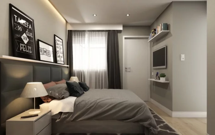 Imagem Apartamento à venda em Santo André-SP Vila Tibiriçá 2 quartos 1 suíte 2 banheiros 1 vaga 55,00 m² Condomínio Residencial Colorino Di Antinori