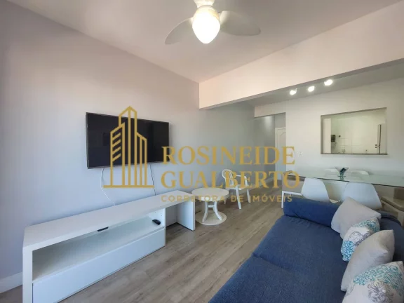 Imagem Apartamento com vista mar, 107m² - 3 dormitórios para locação Martim de Sá.