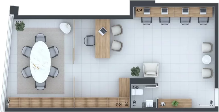 Imagem Terrasse Infini - Comercial - Sala à venda no bairro Água Verde - Curitiba/PR