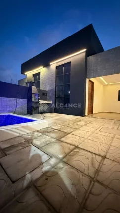 Imagem Casa Alto Padrão - 3 Quartos - 2 Suítes - 112 m² - Cidade dos Colibris, João Pessoa/PB