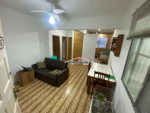 Imagem Apartamento com 2 dormitórios à venda, 60 m² por R$ 299.000 - Vila Guilhermina - Praia Grande/SP