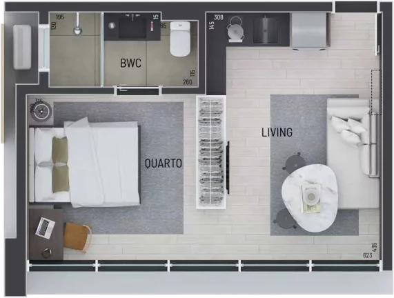 Imagem Moradas da Mata - Apartamento à venda no bairro Campo Comprido - Curitiba/PR