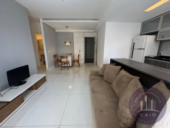 Imagem Apartamento mobiliado 51m² para aluguel, R$ 4.500 mês- Alphaville/SP