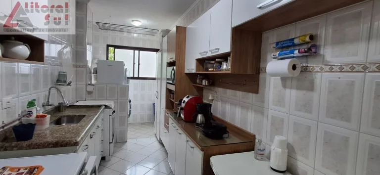 Imagem Apartamento à venda em Praia Grande-SP, bairro Tupi: 2 quartos, 1 suíte, 1 sala, 2 banheiros, 1 vaga, 88m².