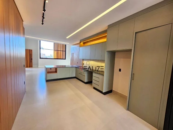 Imagem Casa moderna com 3 suítes à venda, 212 m² por R$ 2.400.000 - Condomínio Alto Padrão - Indaiatuba/SP