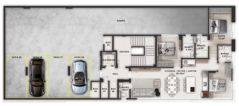 Imagem Eilat - Apartamento à venda no bairro Canto Grande - Bombinhas/SC