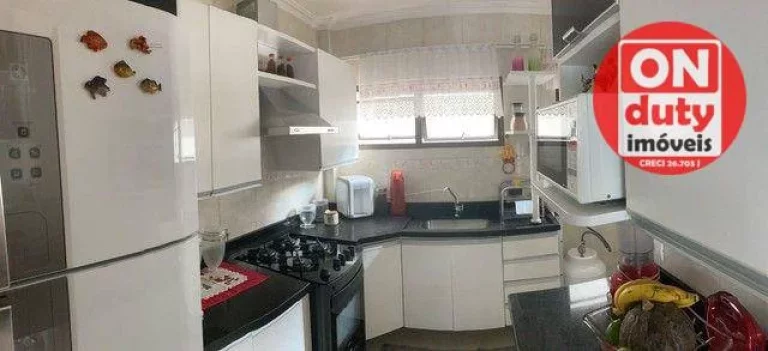 Imagem Apartamento com 2 dormitórios à venda, 75 m² por R$ 330.000,00 - Balneário Cidade Atlântica - Guarujá/SP